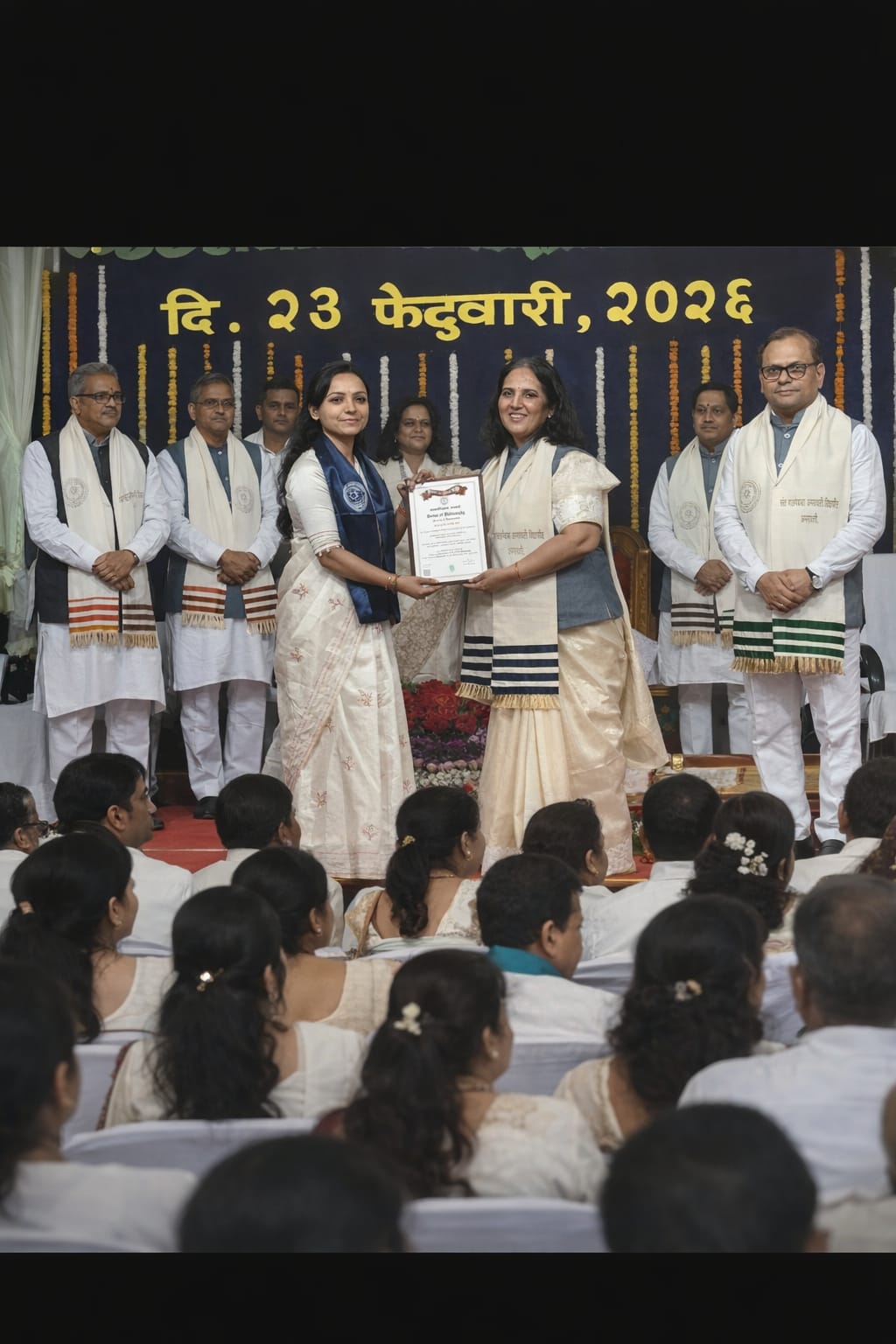 भूगोल विषयात प्रा. मयुरी ठाकरे (गावंडे) यांना पीएच.डी.